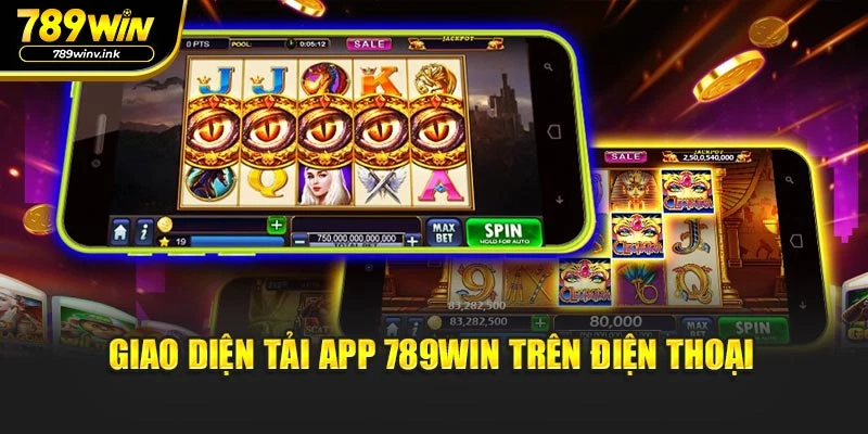 Giao diện tải app 789WIN trên điện thoại